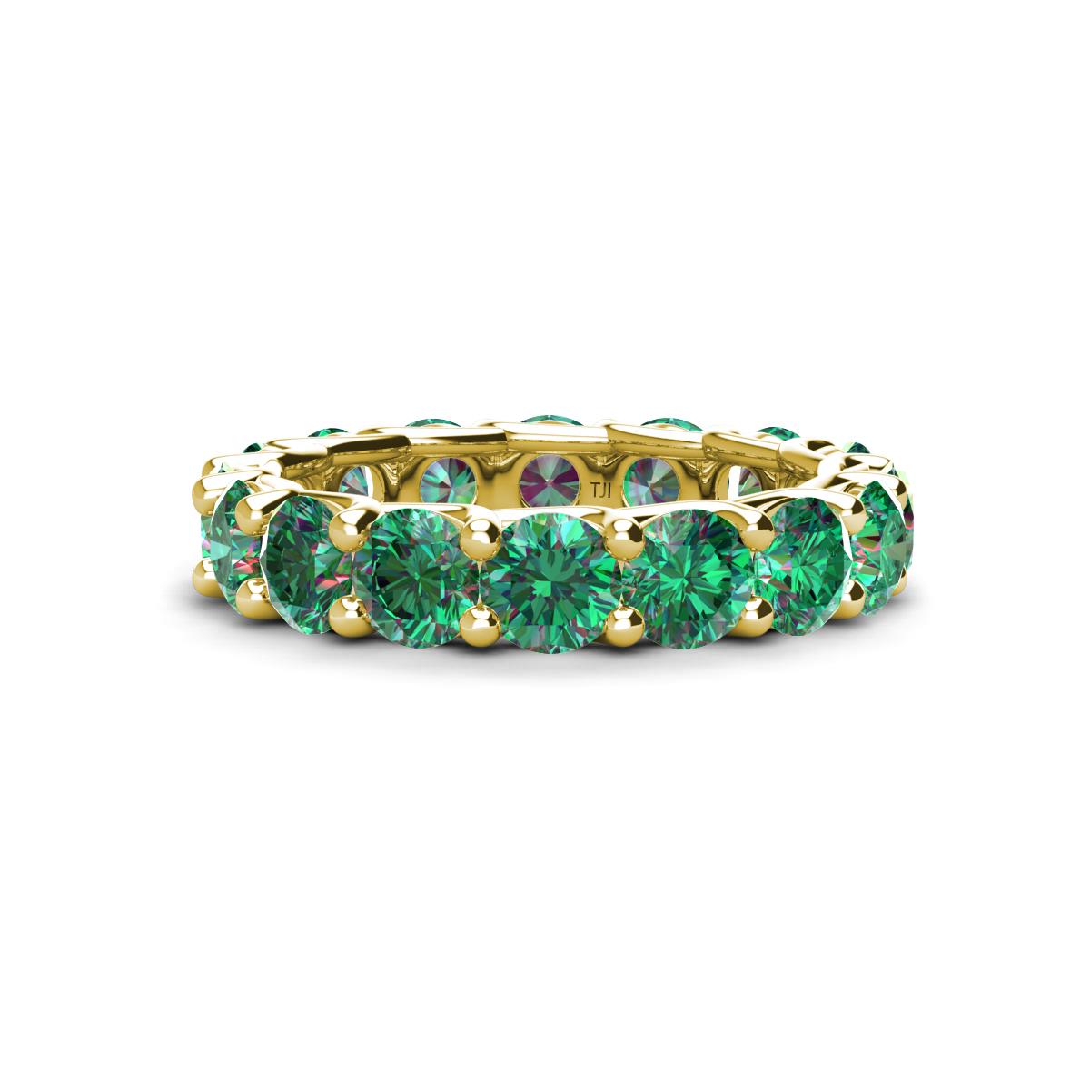 Laida 4.00 mm Lab Created Alexandrite Eternity Band 