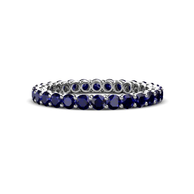 Tiffany 2.40 mm Blue Sapphire Eternity Band 