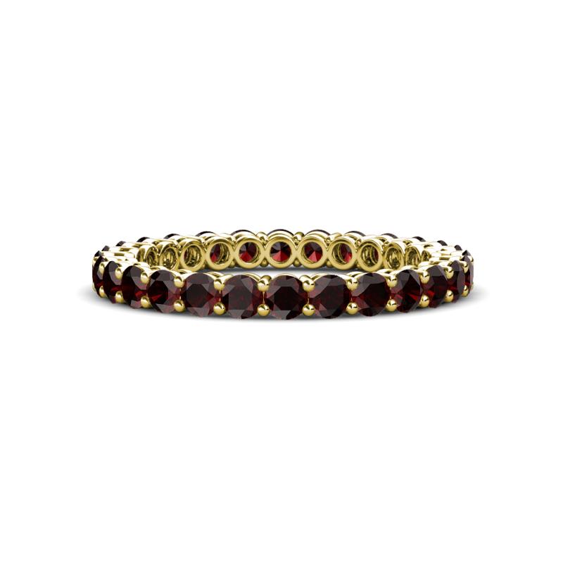 Tiffany 2.40 mm Red Garnet Eternity Band 