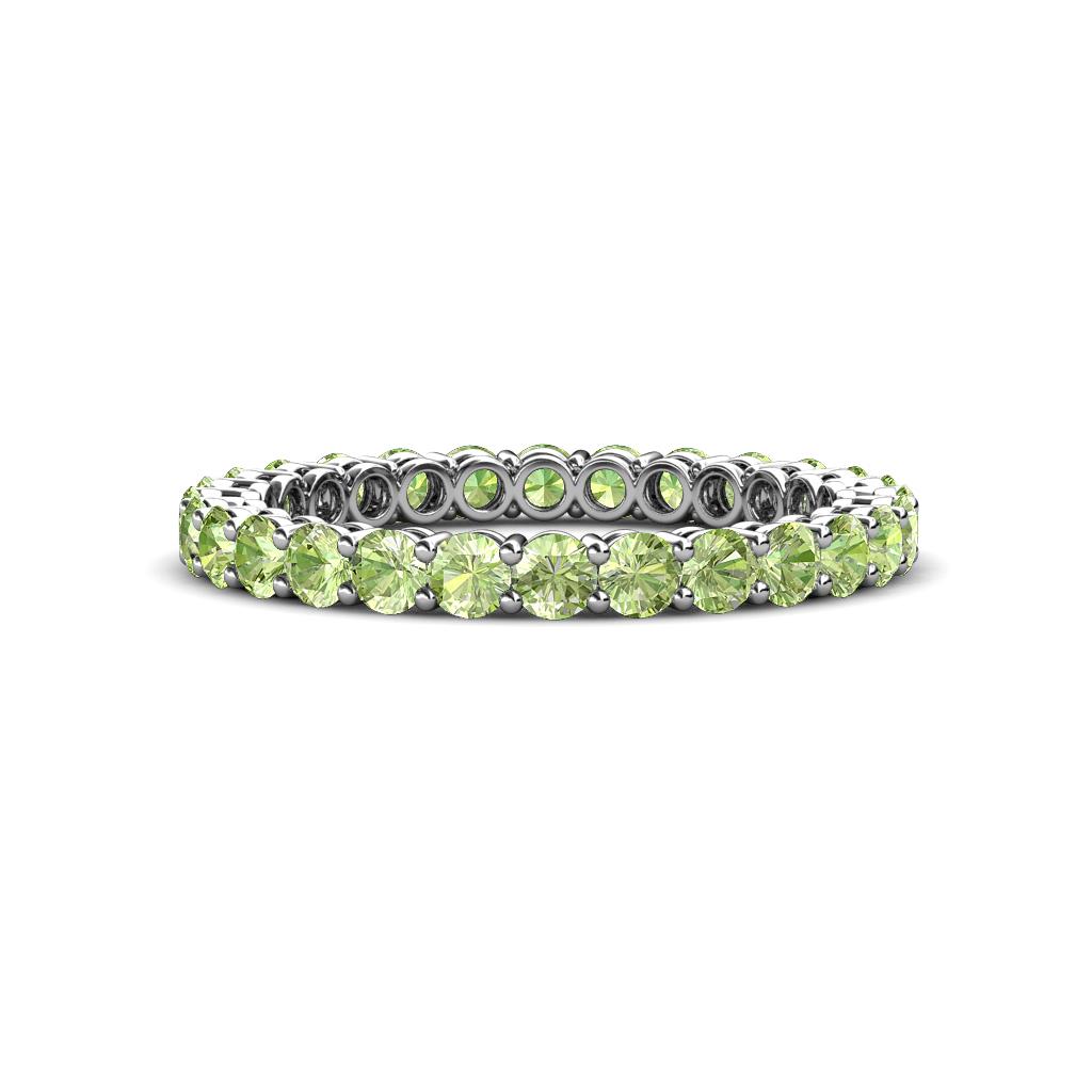 Tiffany 2.40 mm Peridot Eternity Band 
