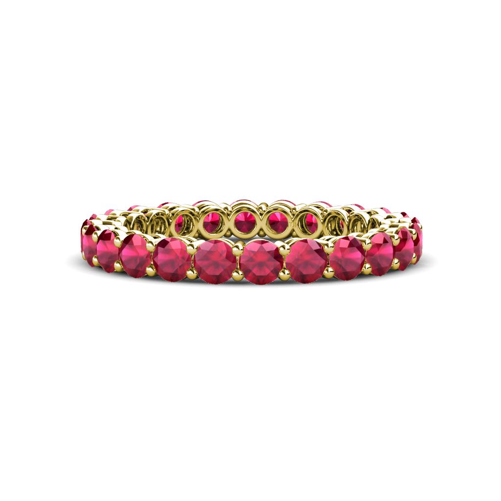 Tiffany 2.80 mm Ruby Eternity Band 