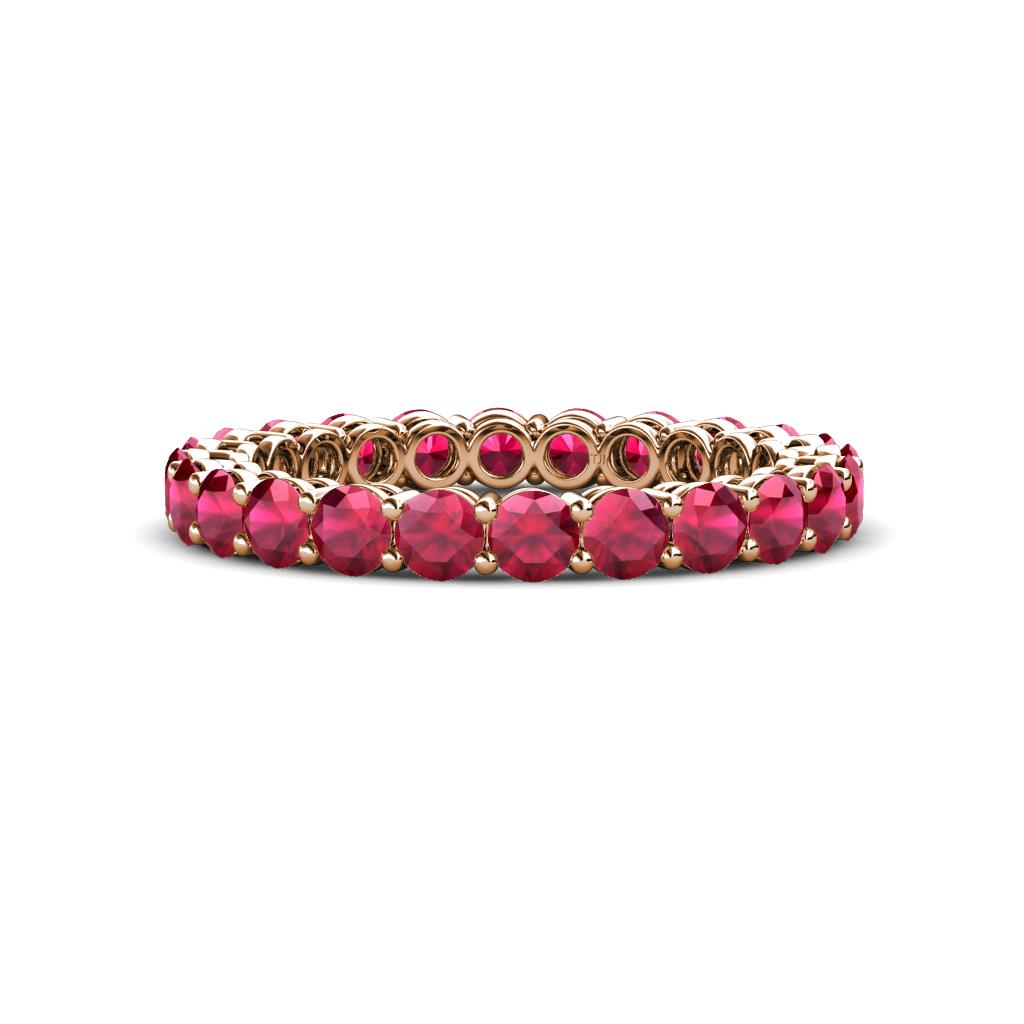 Tiffany 2.80 mm Ruby Eternity Band 