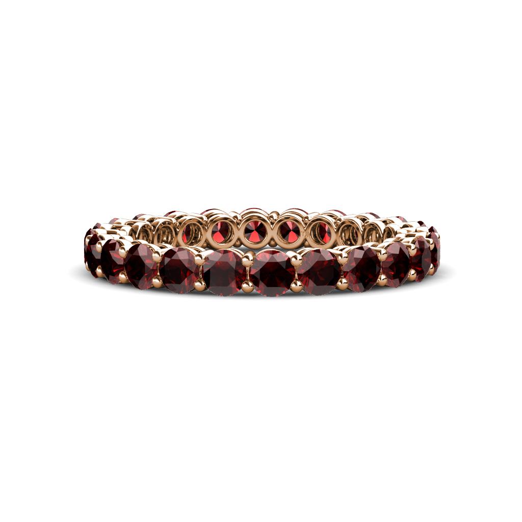 Tiffany 2.80 mm Red Garnet Eternity Band 