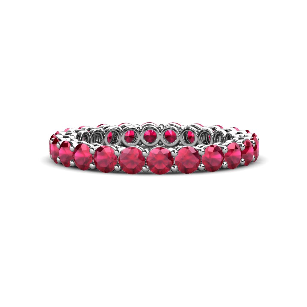 Tiffany 2.80 mm Ruby Eternity Band 
