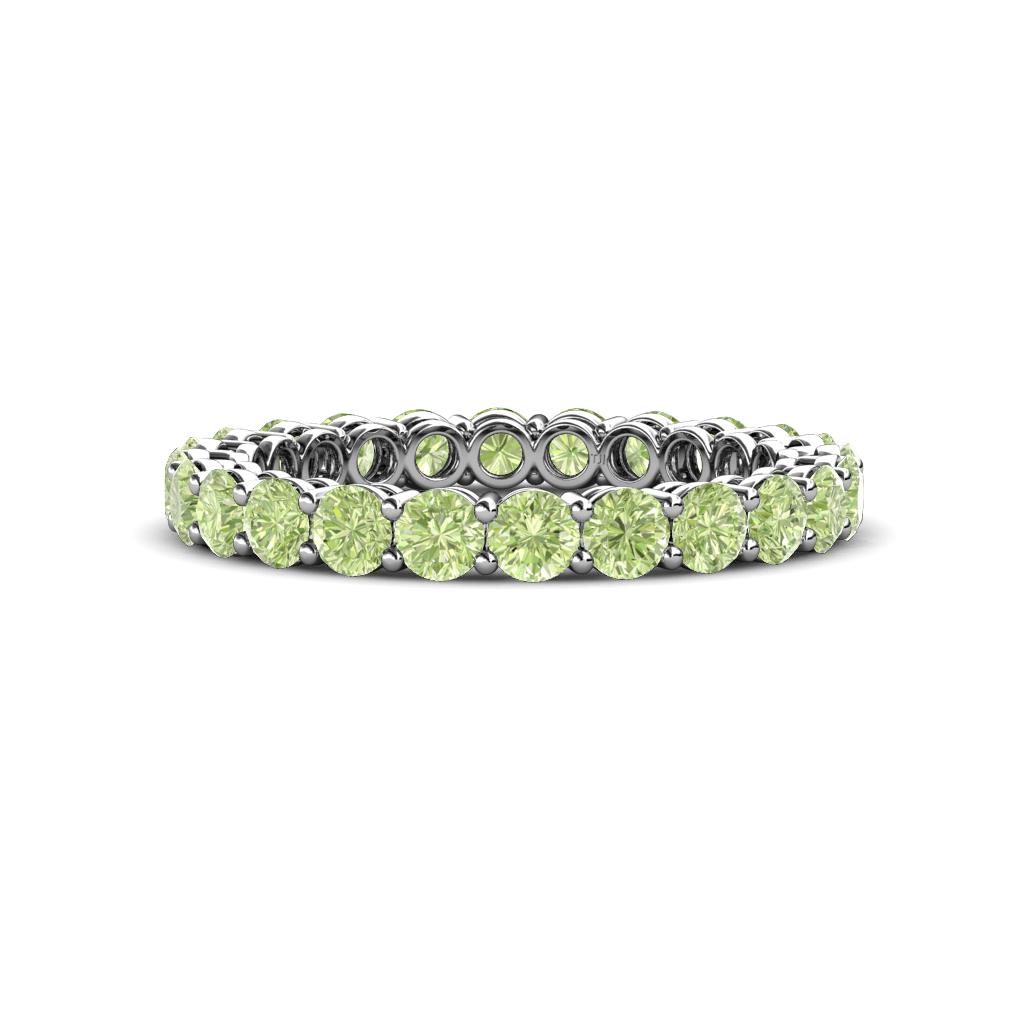 Tiffany 2.80 mm Peridot Eternity Band 