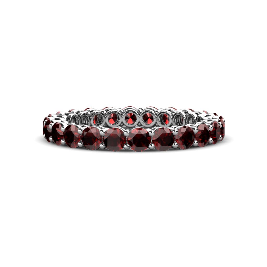 Tiffany 2.80 mm Red Garnet Eternity Band 