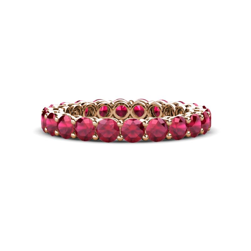 Tiffany 3.00 mm Ruby Eternity Band 