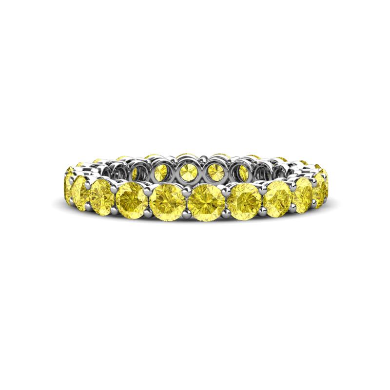 Tiffany 3.00 mm Yellow Sapphire Eternity Band 
