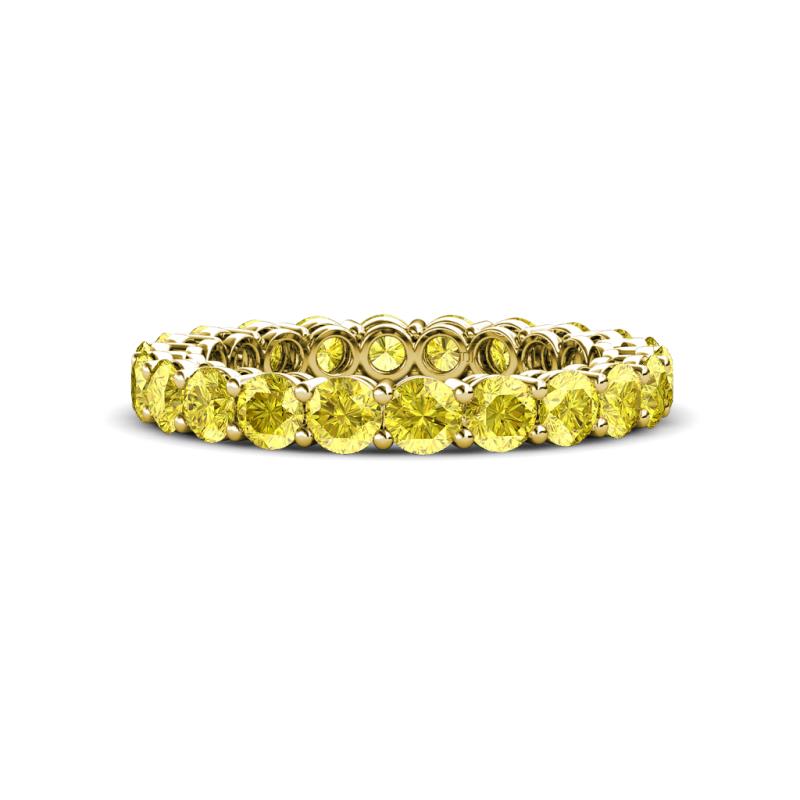Tiffany 3.00 mm Yellow Sapphire Eternity Band 