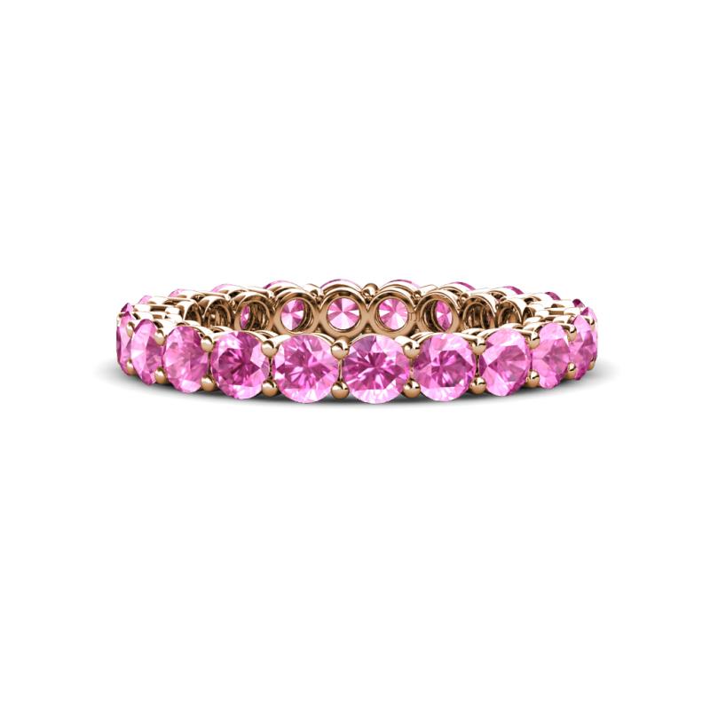 Tiffany 3.00 mm Pink Sapphire Eternity Band 