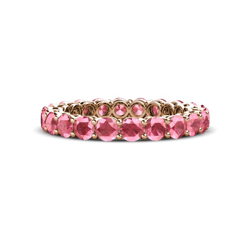 Tiffany 3.00 mm Pink Tourmaline Eternity Band 