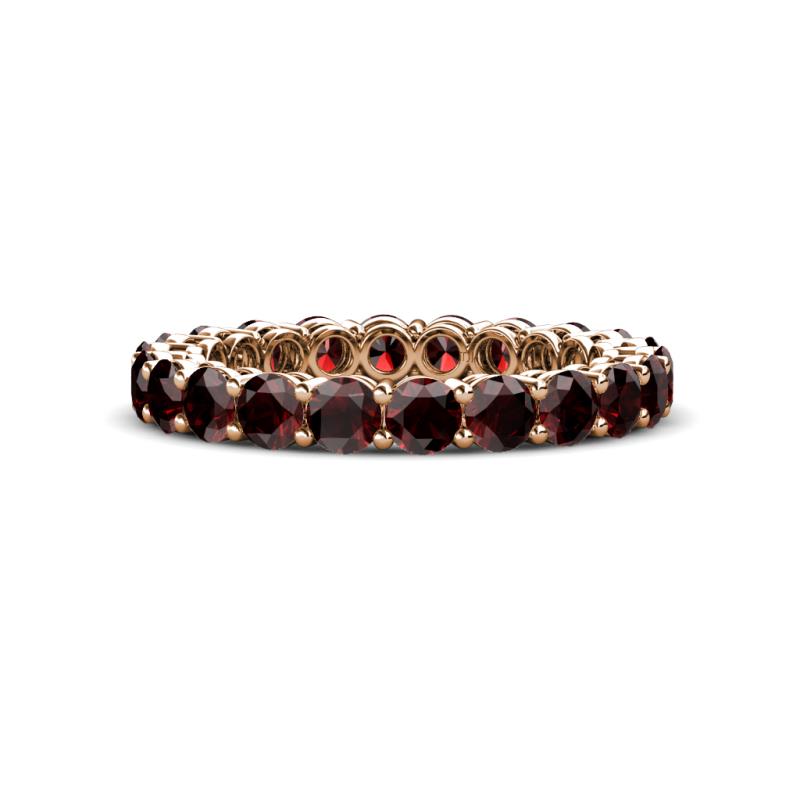 Tiffany 3.00 mm Red Garnet Eternity Band 
