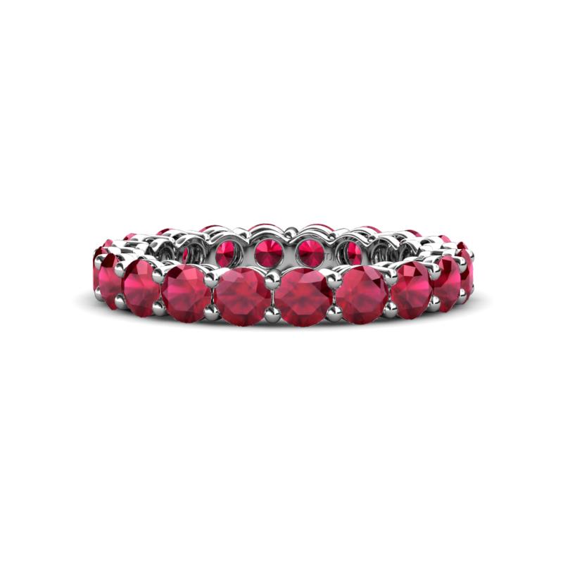 Tiffany 3.40 mm Ruby Eternity Band 