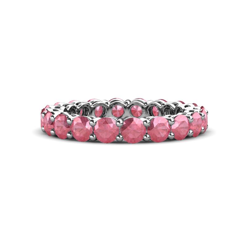 Tiffany 3.40 mm Pink Tourmaline Eternity Band 