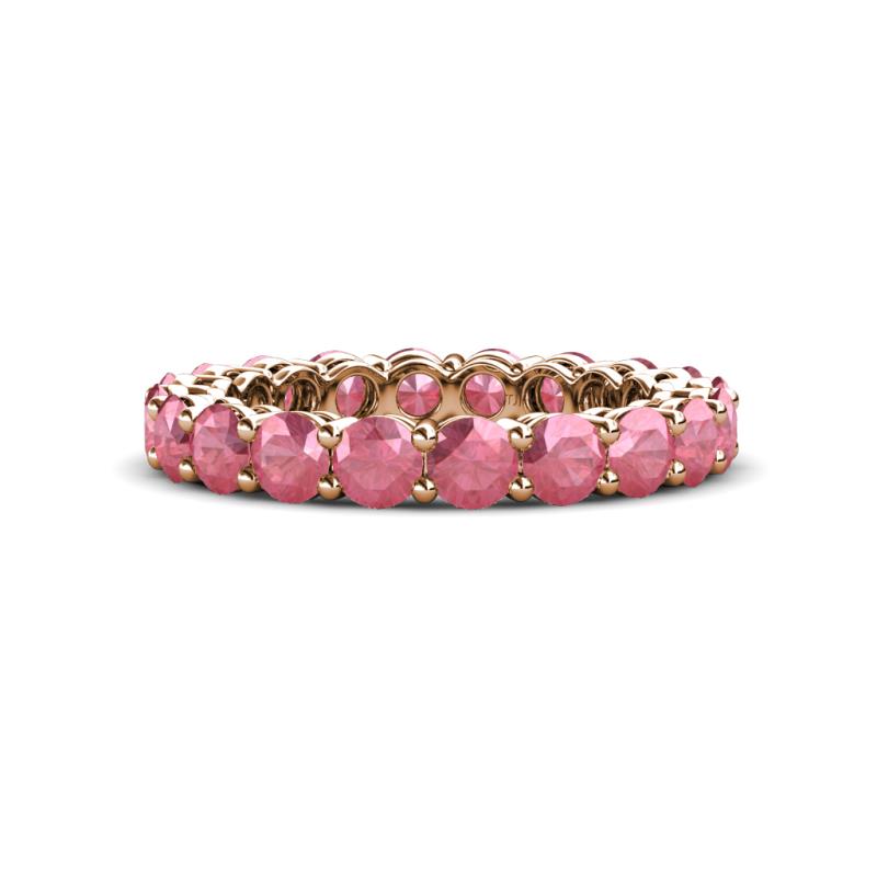 Tiffany 3.40 mm Pink Tourmaline Eternity Band 