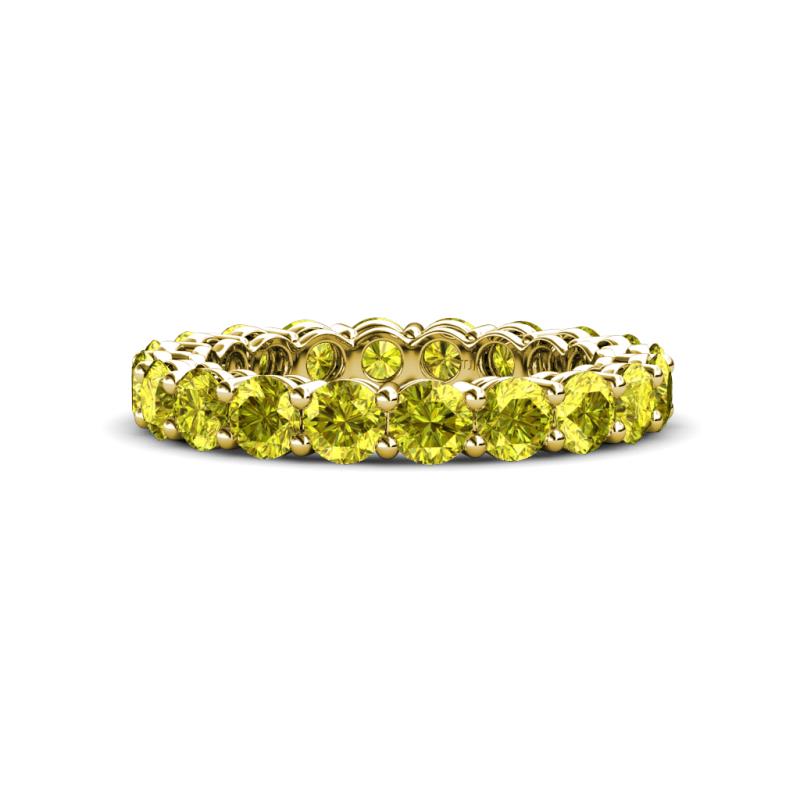 Tiffany 3.40 mm Yellow Diamond Eternity Band 