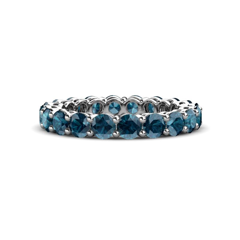 Tiffany 3.40 mm Blue Diamond Eternity Band 