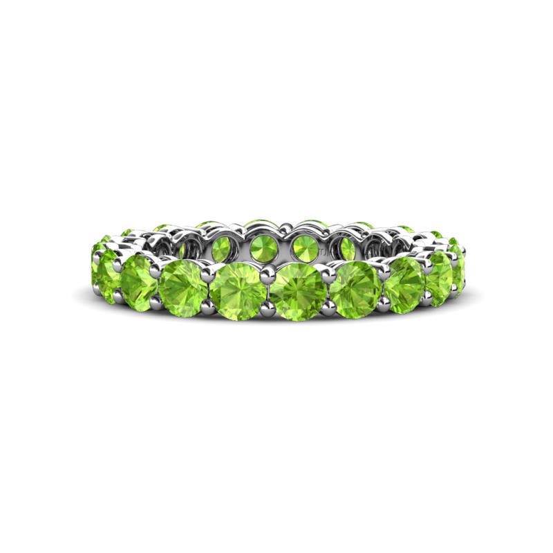 Tiffany 3.40 mm Peridot Eternity Band 