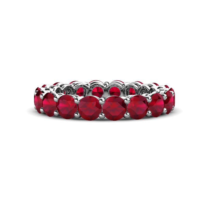 Tiffany 3.80 mm Ruby Eternity Band 