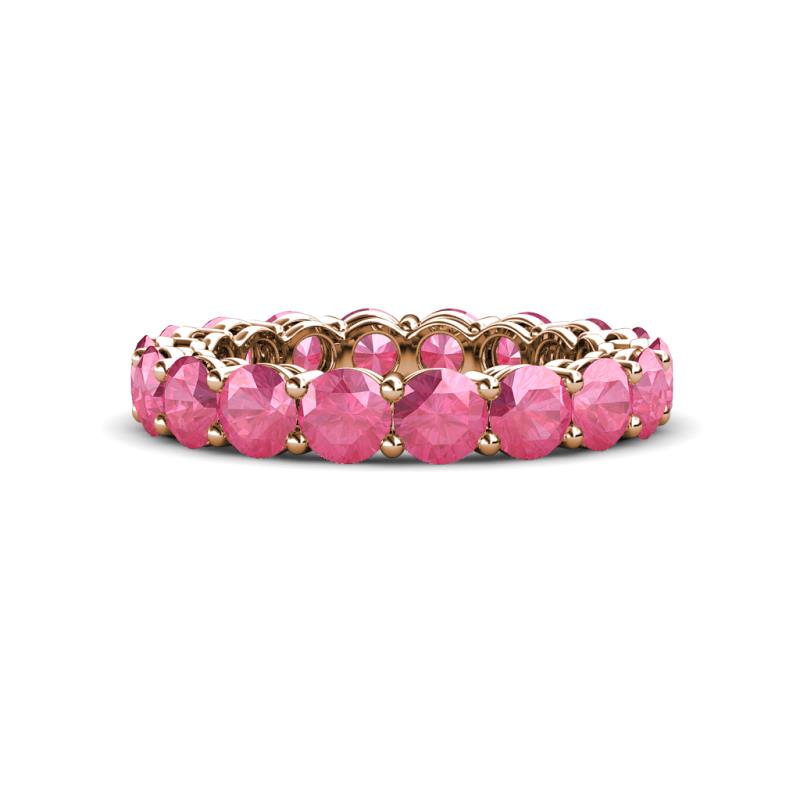 Tiffany 3.80 mm Pink Tourmaline Eternity Band 