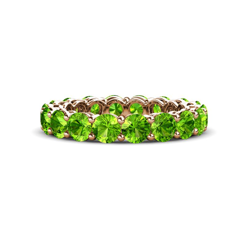 Tiffany 3.80 mm Peridot Eternity Band 