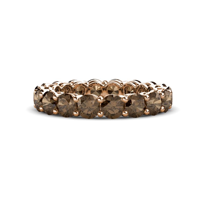 Tiffany 3.80 mm Smoky Quartz Eternity Band 