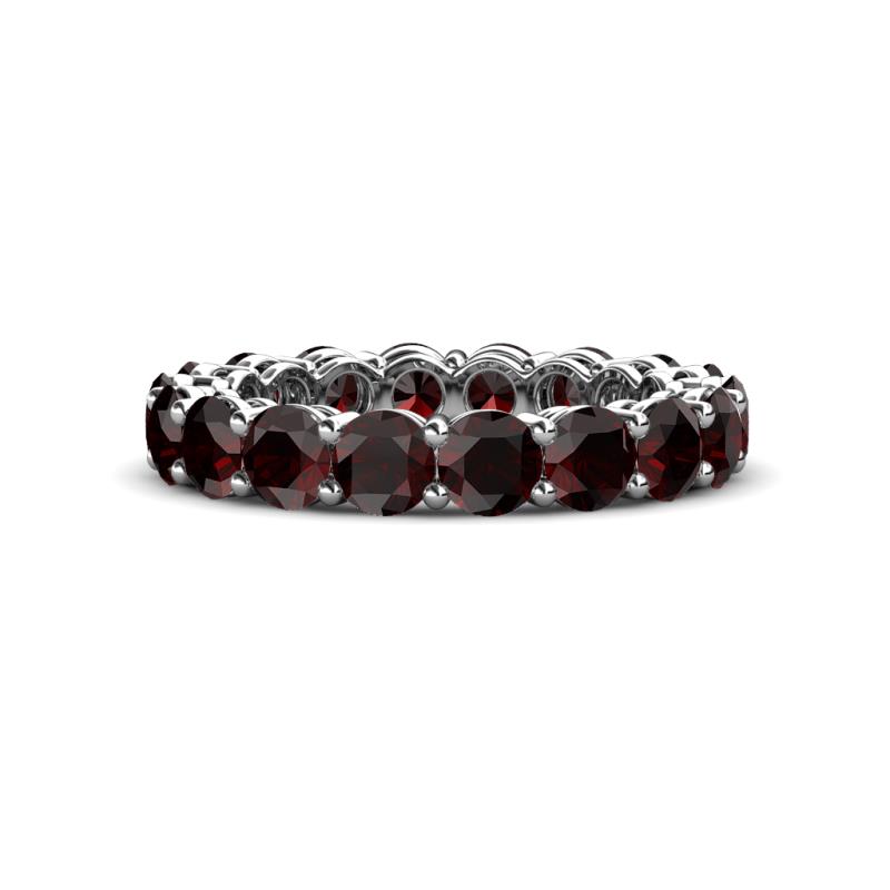Tiffany 3.80 mm Red Garnet Eternity Band 