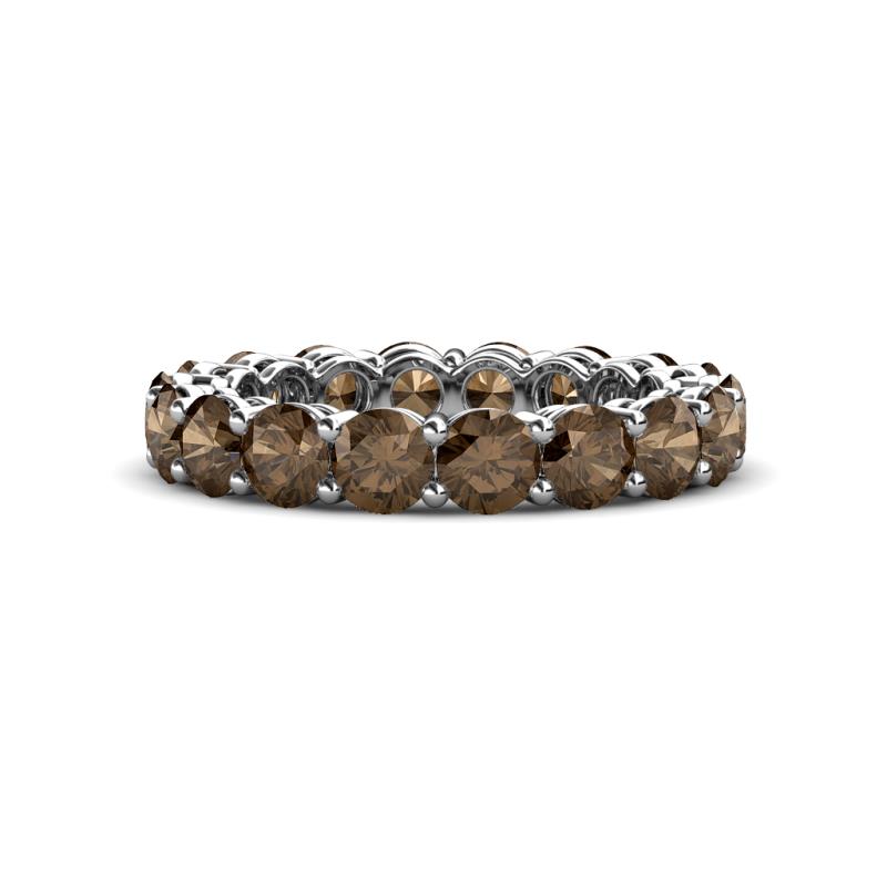 Tiffany 4.00 mm Smoky Quartz Eternity Band 