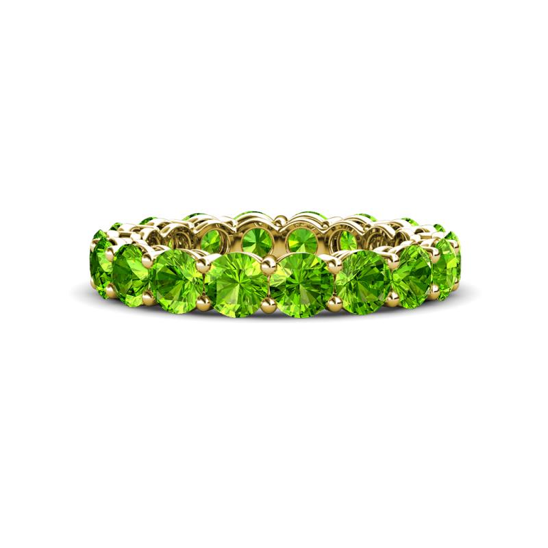 Tiffany 4.00 mm Peridot Eternity Band 
