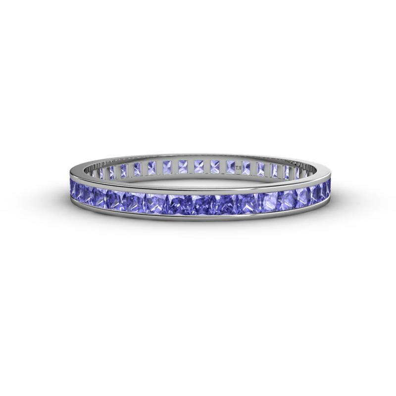 Rebica 2.00 mm Princess Cut Tanzanite Eternity Band 