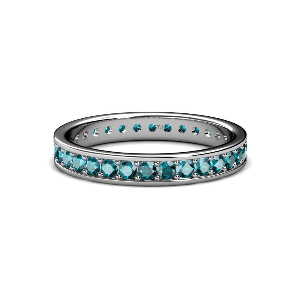 Livia 2.00 mm London Blue Topaz Eternity Band 