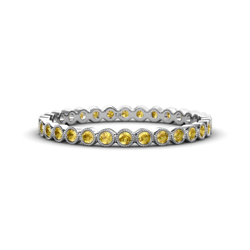 Arria 2.00 mm Citrine Eternity Band 