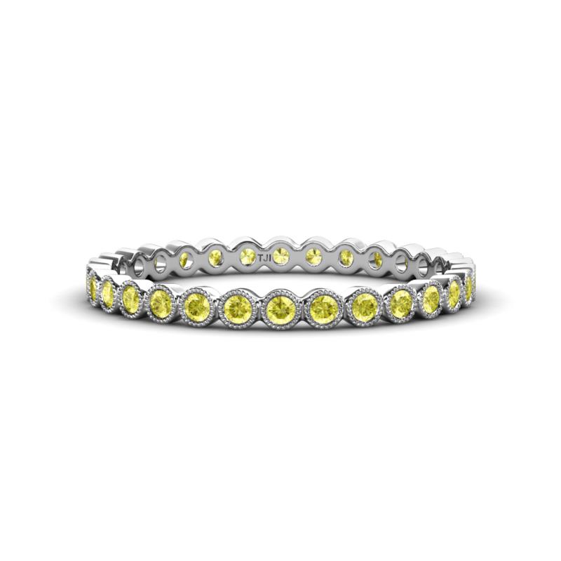 Arria 2.00 mm Yellow Diamond Eternity Band 