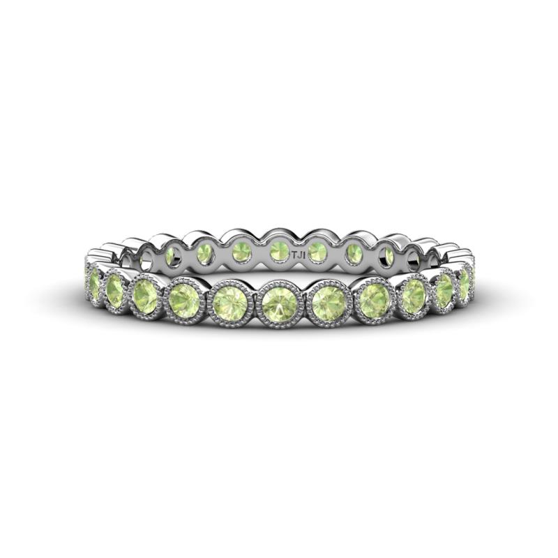Arria 2.40 mm Peridot Eternity Band 