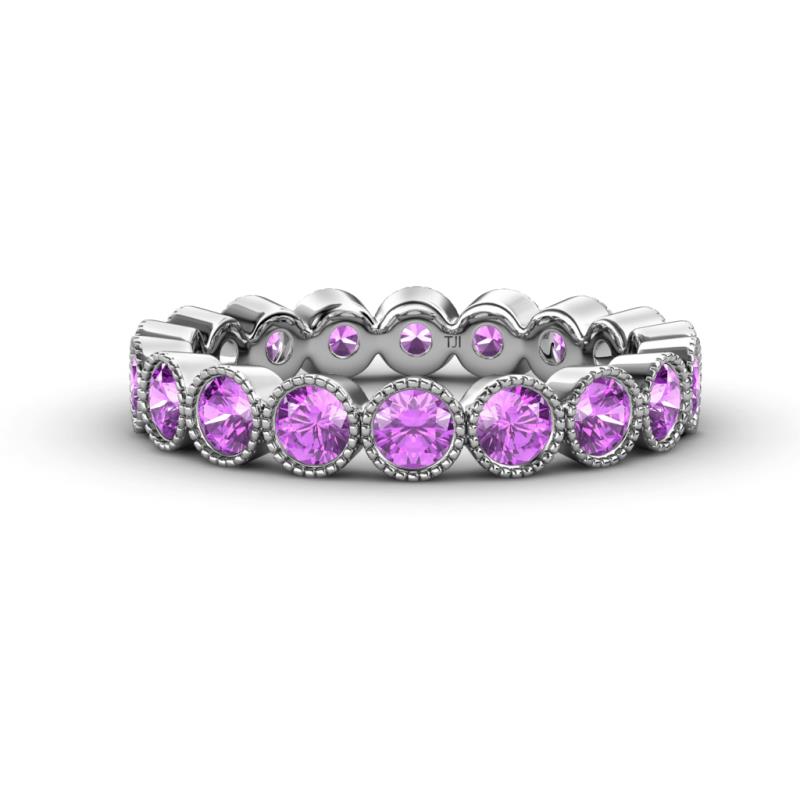 Arria 3.00 mm Amethyst Eternity Band 