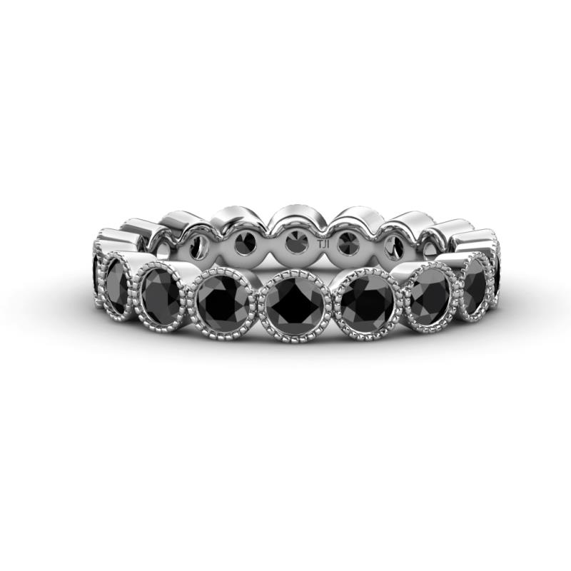 Arria 3.00 mm Black Diamond Eternity Band 