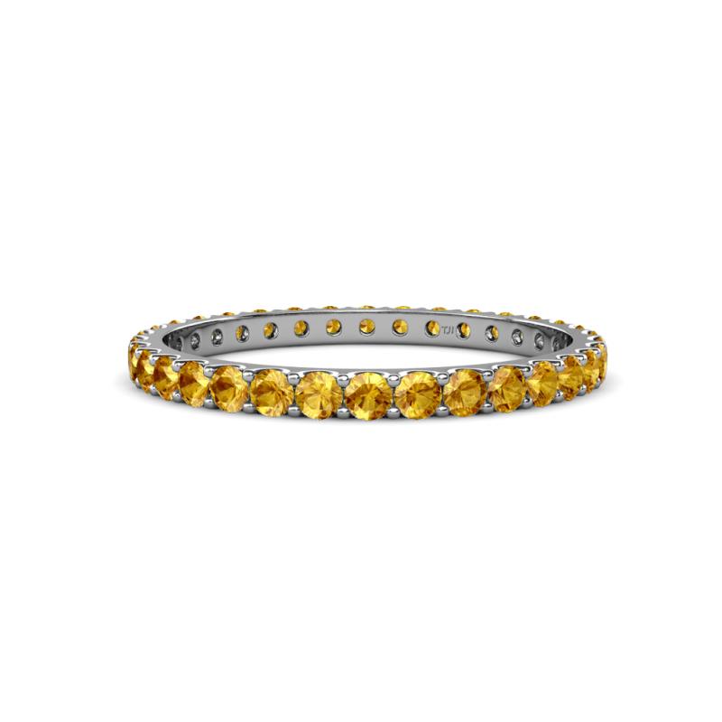 Audrey 2.00 mm Citrine U Prong Eternity Band 