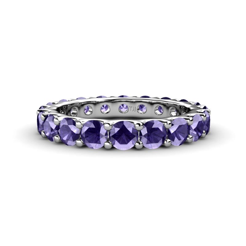 Audrey 3.80 mm Iolite U Prong Eternity Band 