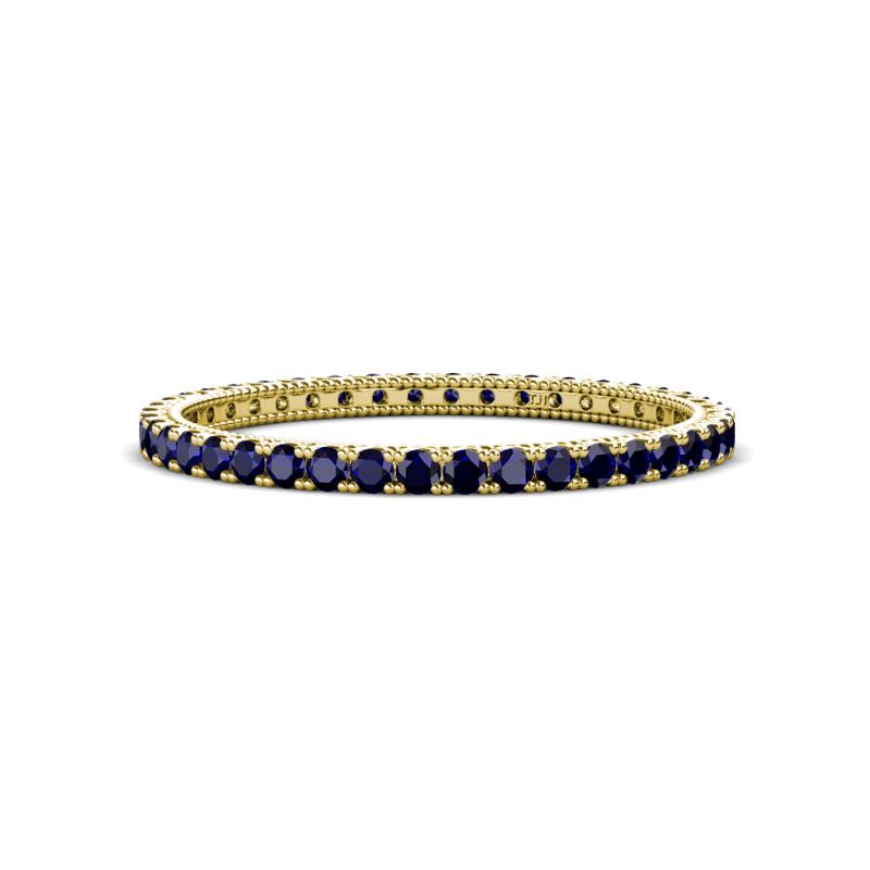 Ellen 1.70 mm Blue Sapphire Eternity Band 