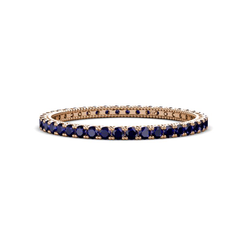 Ellen 1.70 mm Blue Sapphire Eternity Band 
