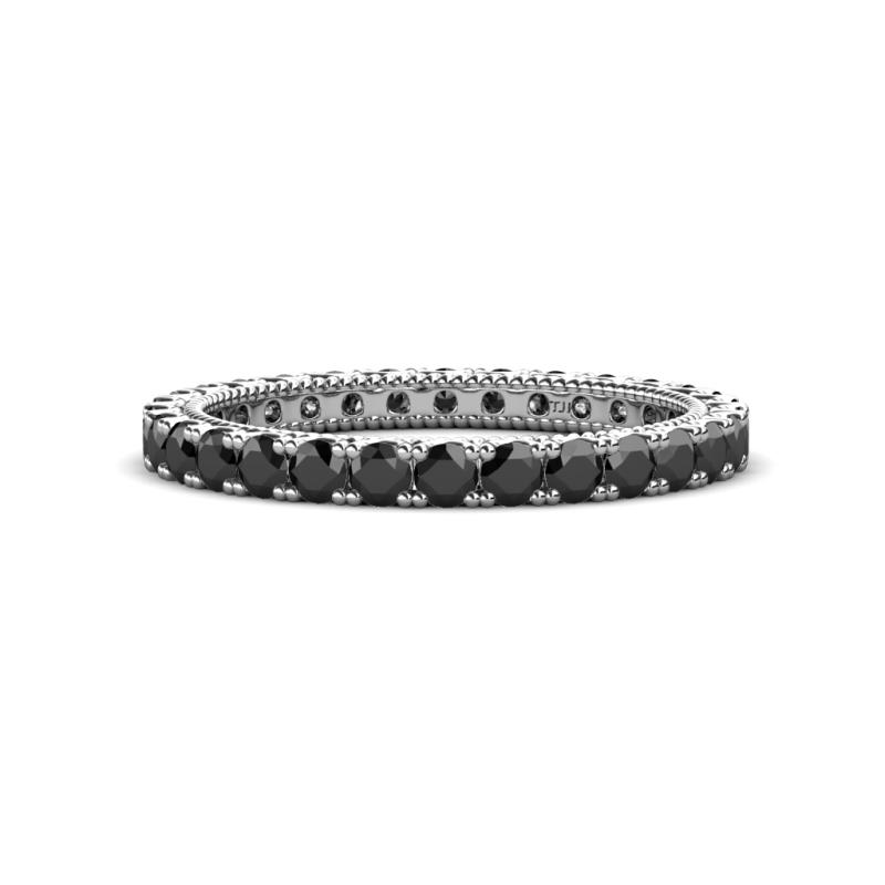 Ellen 2.40 mm Black Diamond Eternity Band 