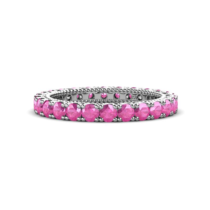Ellen 2.70 mm Pink Sapphire Eternity Band 