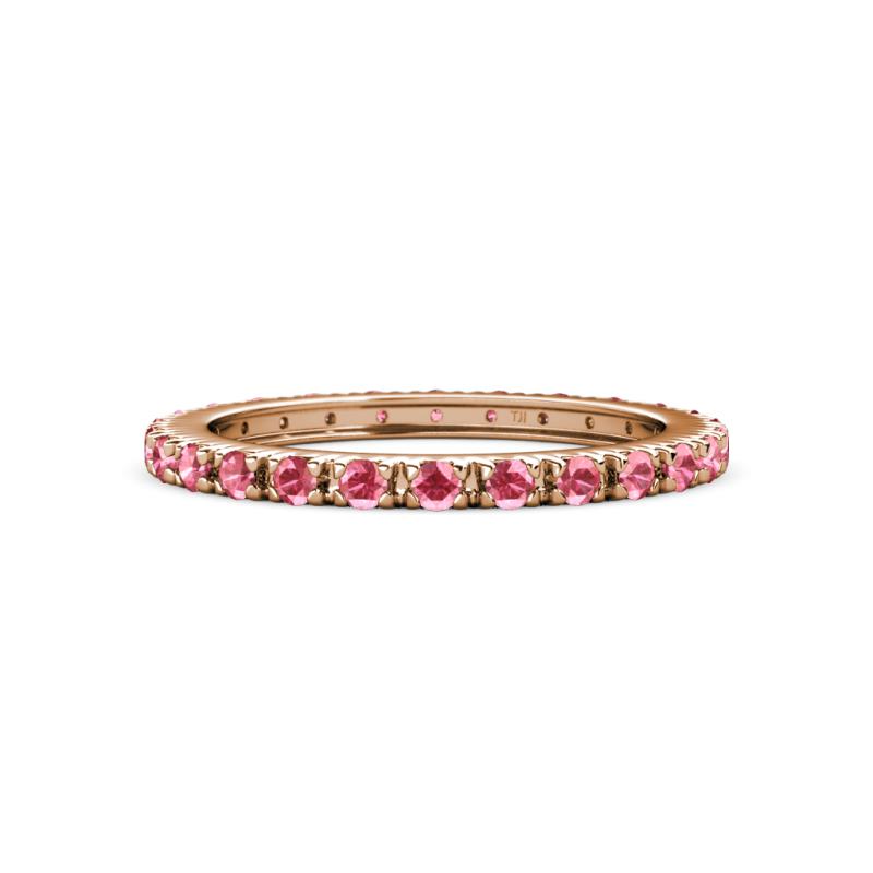 Gracie 2.00 mm Pink Tourmaline Eternity Band 