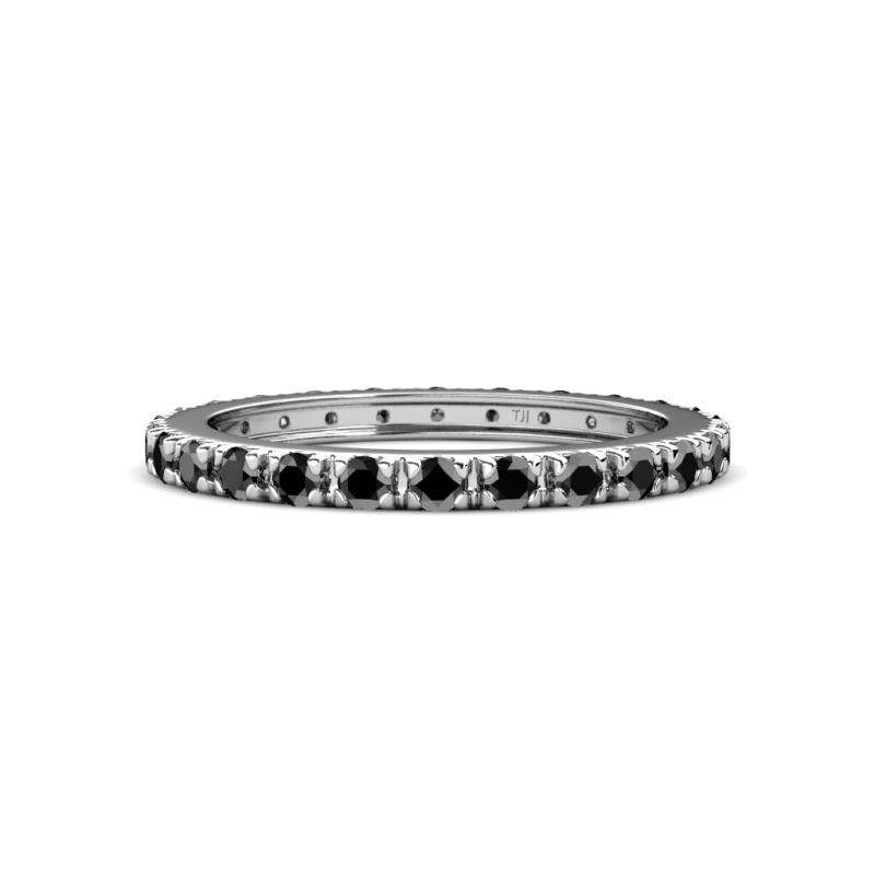 Gracie 1.04 ctw Black Diamond (2.30 mm) Women Eternity Band 