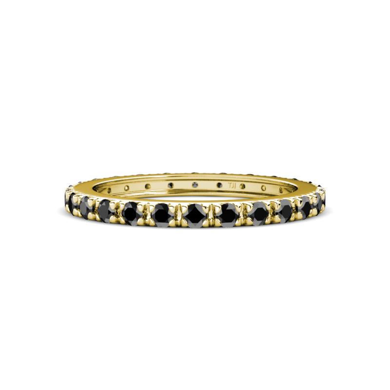 Gracie 1.04 ctw Black Diamond (2.30 mm) Women Eternity Band 