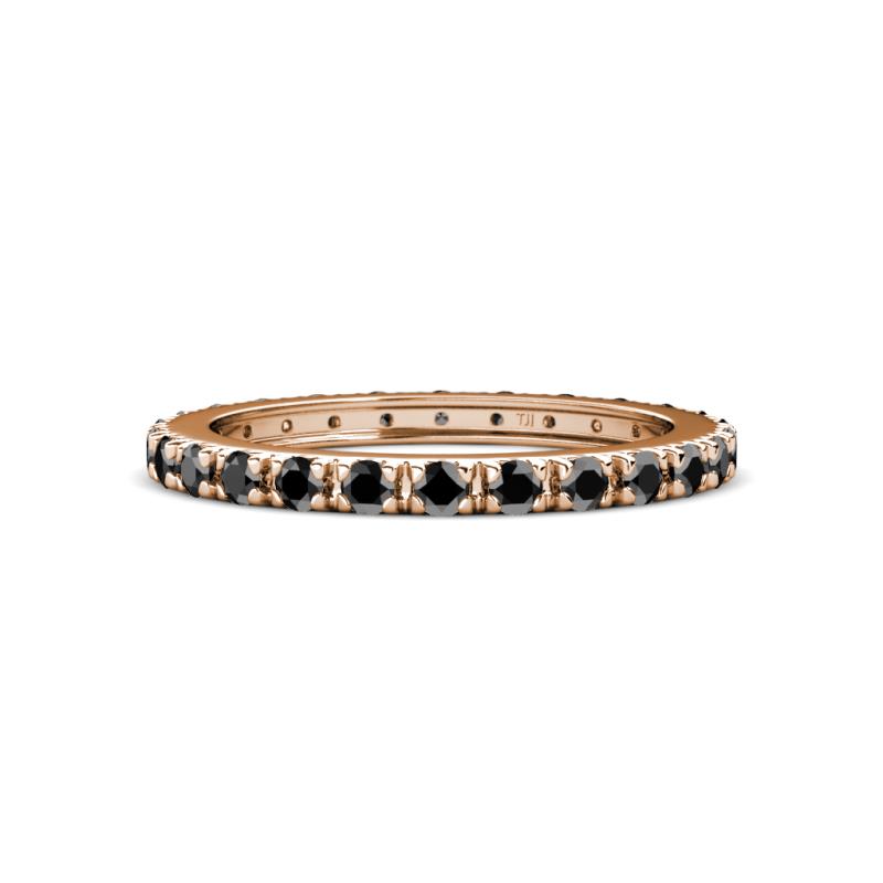 Gracie 1.04 ctw Black Diamond (2.30 mm) Women Eternity Band 