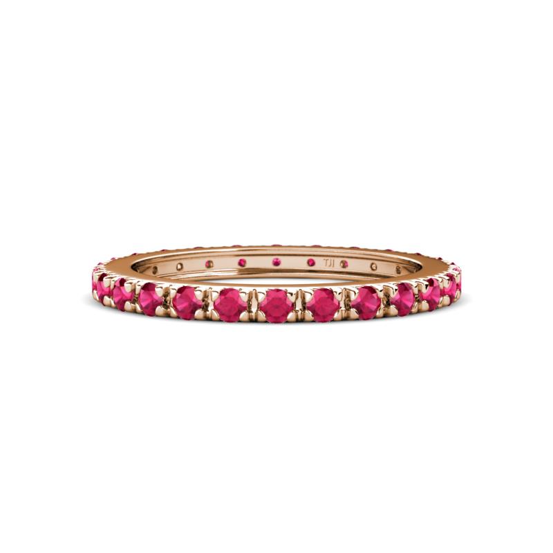 Gracie 1.10 ctw Ruby (2.30 mm) Women Eternity Band 