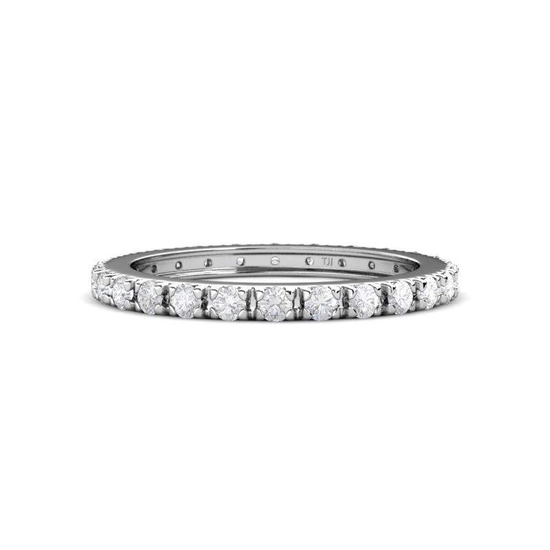 Gracie 1.04 ctw White Sapphire (2.30 mm) Women Eternity Band 