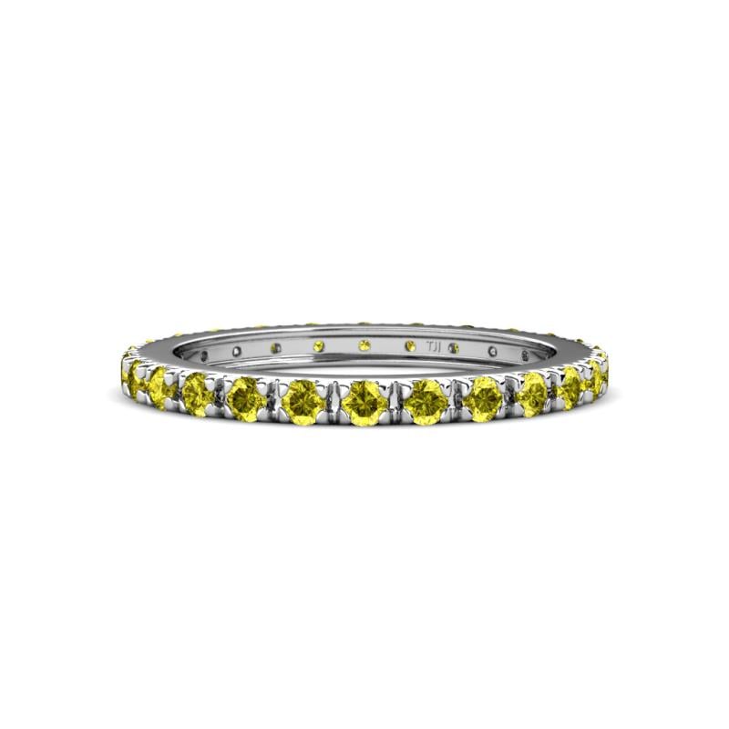 Gracie 1.10 ctw Yellow Diamond (2.30 mm) Women Eternity Band 