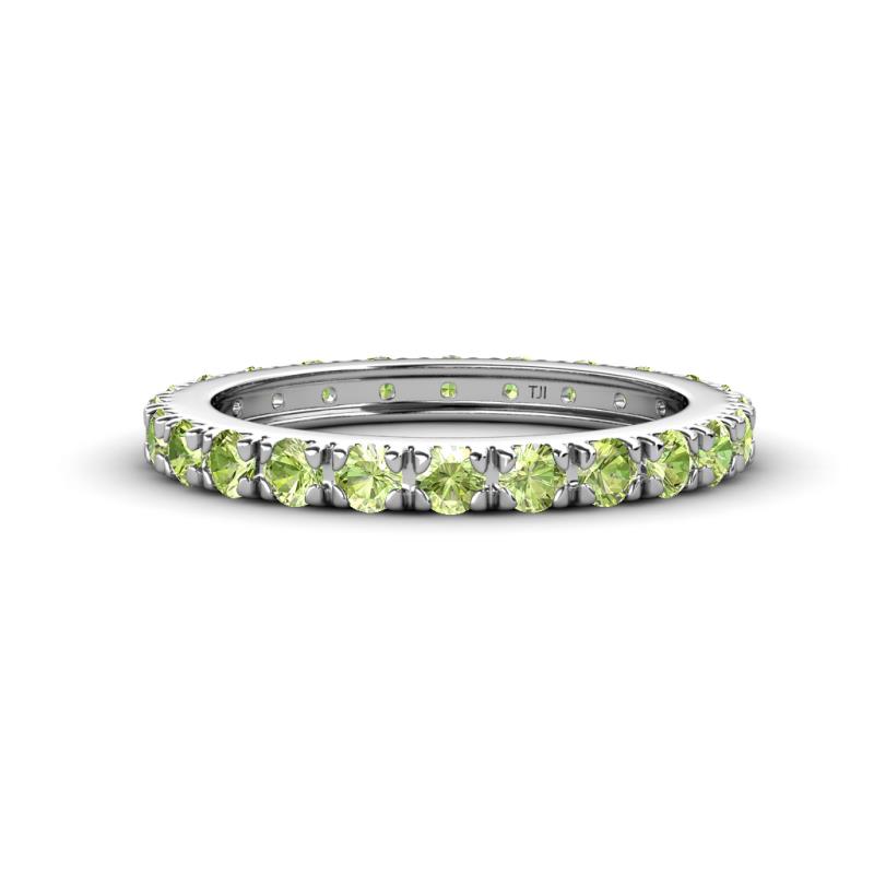 Gracie 1.68 ctw Peridot (2.70 mm) Women Eternity Band 